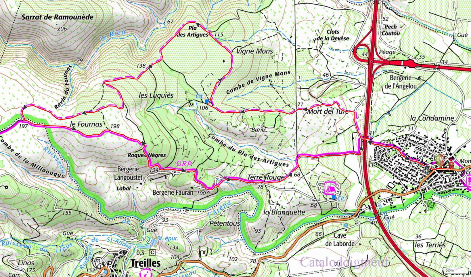 Boucle pastorale caves