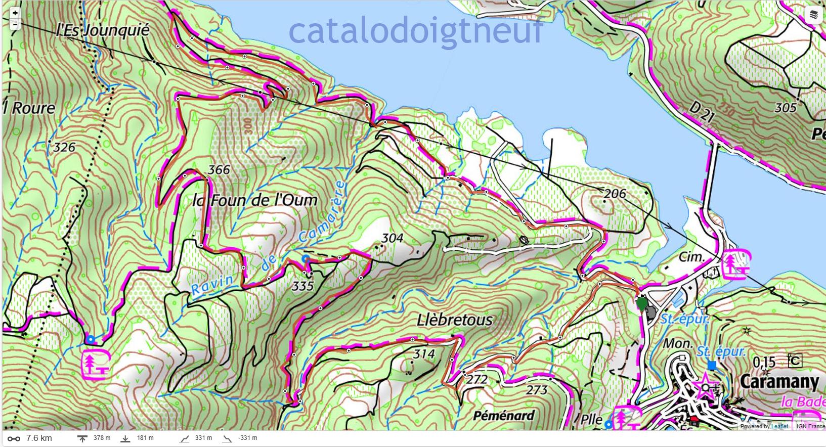 Carte caramany