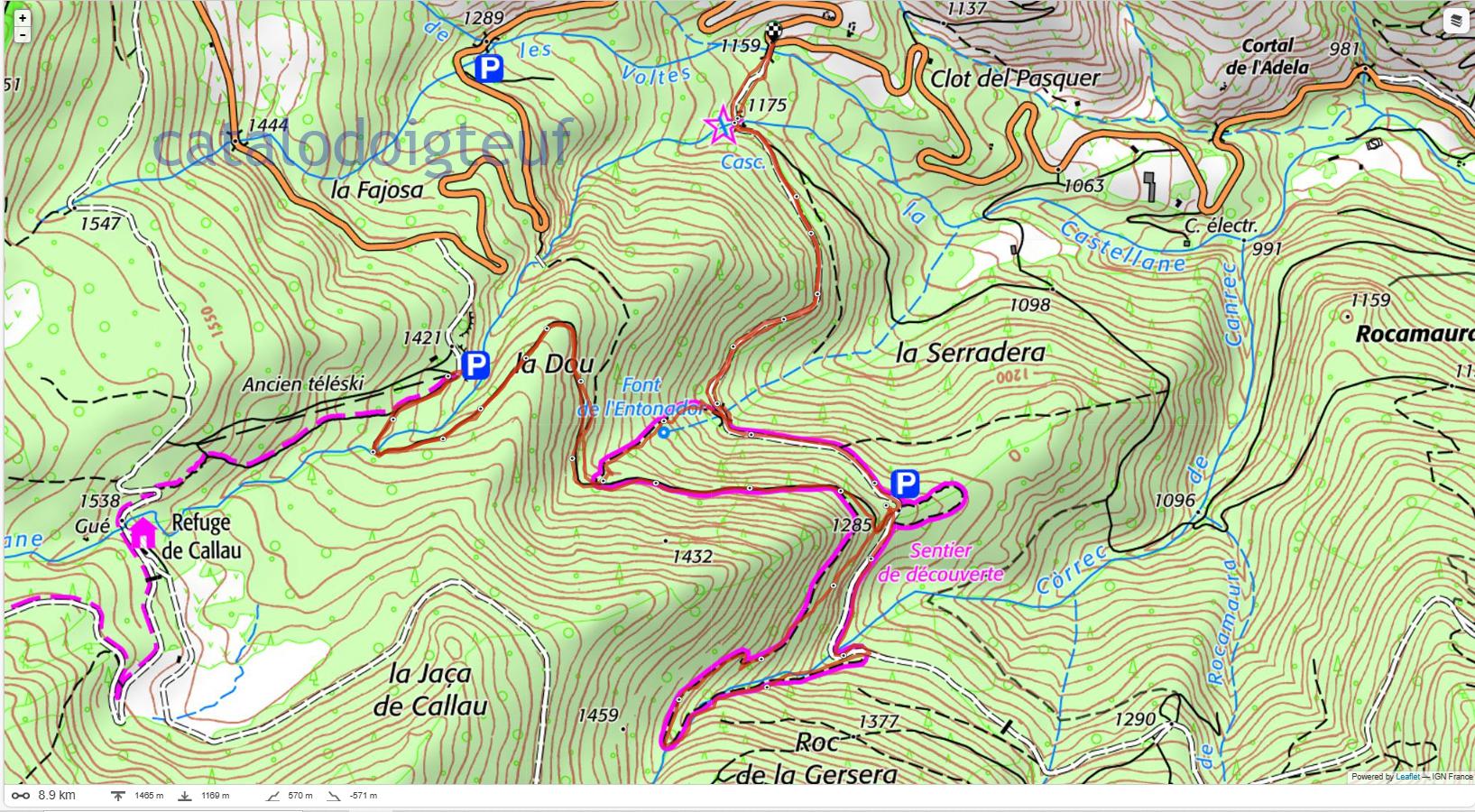 Carte mosset