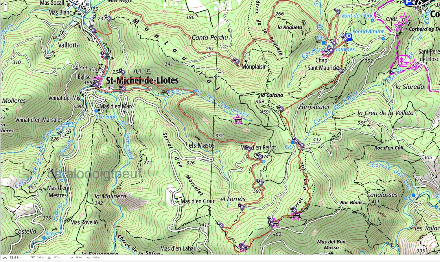 Carte st michel de llotes 1