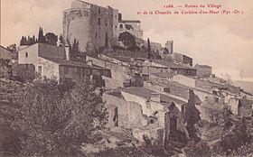 Corbere d en haut village et chapelle